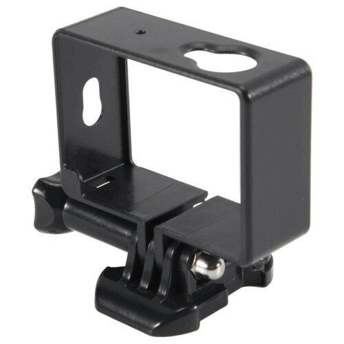 Protective Housing Side Border Frame Case Compatible with  Yi Xiaoyi Action Sport Camera Accessories Black