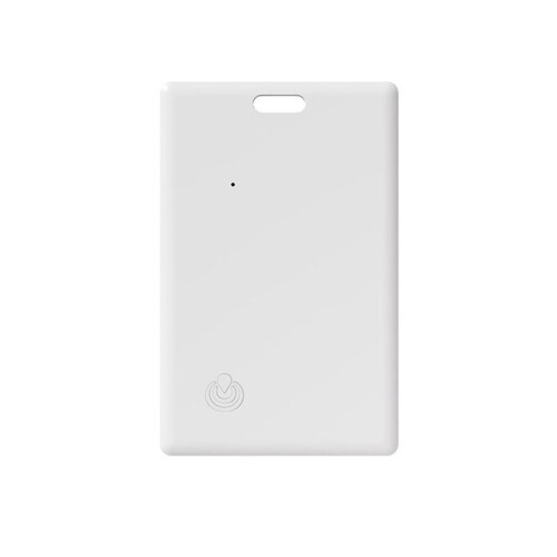 Wallet Tracker Card - Ultra-Thin  Locator for  Works with Find My App White