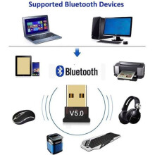 USB Bluetooth 5.0 Adapter Transmitter Receiver Wireless Audio Adapter for Computer and Laptop