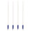 4Pcs Multi Color Plastic Filler Wand for and 1