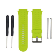 (lime) Compatible with Garmin Forerunner 920XT Silicone Watch Strap, Replacement Wristband with Utility Knife