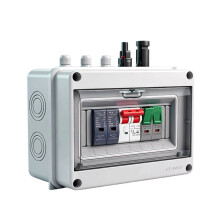 1 in 1 Out DC500V Solar Photovoltaic PV Combiner Box 100A with Protection Fuse MCB SPD Waterproof IP65 2000m
