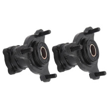 Front Brake Wheel Rim Hubs, Kart Parts Wheels, Kart Front Wheel Hub with 3 Bearing Bolts, for 110cc Atv Quad Kart Bike