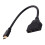HDMI 1x2 Splitter Cable 30cm Black 6