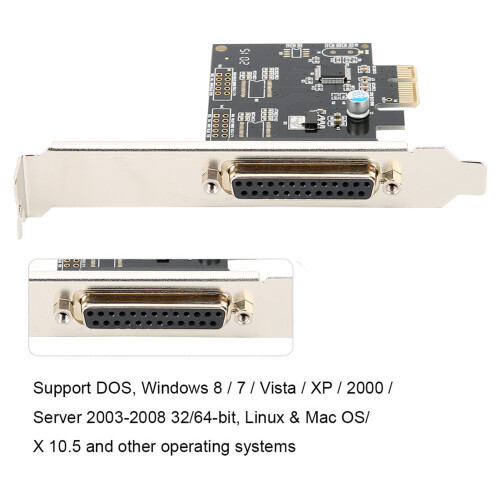 DB25 Parallel Port PCIE Card 2