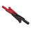 2X Insulated Alligator Clip Connector Clamp Testing Probe Red+Black 1