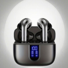 Wireless Bluetooth 5.3 In-Ear Earbuds with Microphone, IPX5 Water Resistance, 20-Hour Battery Life, USB-C Charging