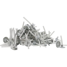 1000Pcs/Lot Candle Wicks 1 Inch Low Smoke Candle Wick with Metal Tabs Tea Light Wicks for Candle Making