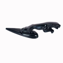 (golden) Jaguar Hood Emblem Metal 3D Badge for XJ XF F-TYPE Hood Ornament Front Logo-Small