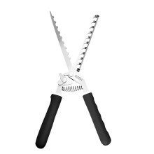 Rib Membrane Remover Tool Kit, Premium 304 Stainless Steel Rib Prep Tool Membrane Remover with Cleaning Brush for BBQ