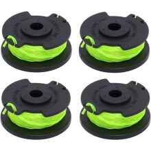 Trimmerdraadspoel compatibel met Ryobi-trimmerassen RAC143 RLT36 RLT36C33 RLT36B33 2 mm, 4 stuks