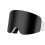 Magnetic Detachable Lens Ski Goggle with Double-white gray 1