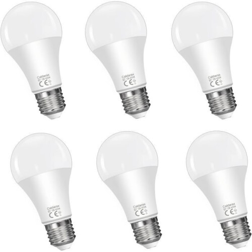 Σετ 6 Λαμπτήρων LED E27 13W Φυσικό Λευκό 4000K, Ισοδύναμο 100W, 3500lm, Βιδωτή Βάση, AC 220V
