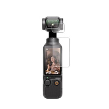 For OSMO Pocket 4 Screen Protectors Camera Lens HD Tempered Glass Film Full Coverage Protective Film