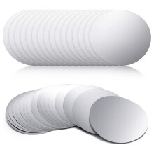 120 Pieces Silver Wine Pourer Aluminum Foil Whisky Liquor Pouring Discs Thin Reusable Spout Disks for Bars