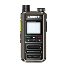 ABBREE GP-18  Walkie Talkie Dual Sim Card Slots Global POC Android  WIFI Distance 2G/3G/4G Radio US