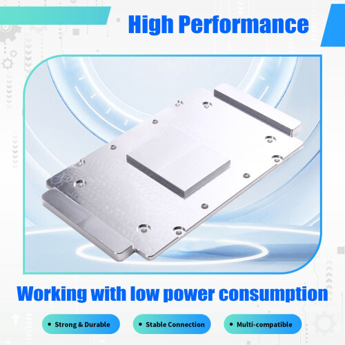 For   V100 SXM2 Water Cooling  Chamber High-Efficiency GPU Cooler Plate for AI Computing Cooled Cover 2