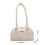 Quilted PU Handbag Multipurpose Carry Option-light blue 4