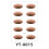 1 Step Eye Cosmetics Stickers 10 Stylish Patterns with-G 5