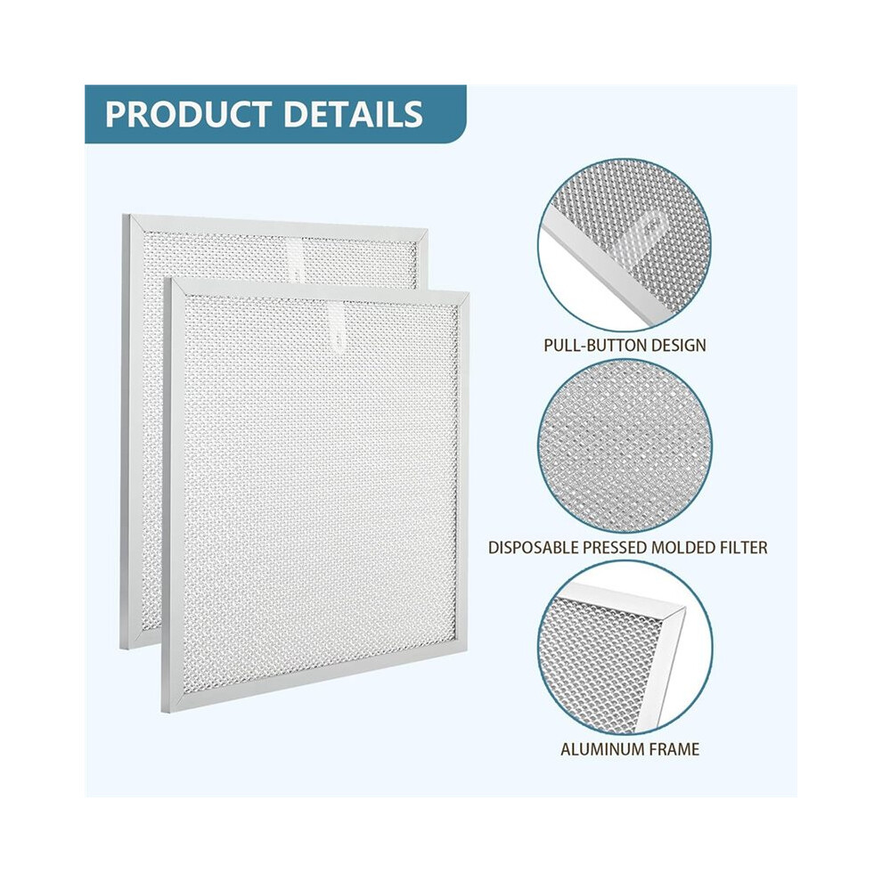 2Pc S99010467 Range Hood Filter For Broan Range Hood Bxt1 & Nutone Ar1 Series Kitchen Exhaust Fan Stove Hood Vent Filter 4712400177645