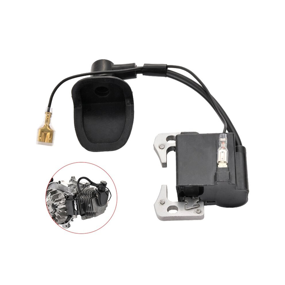 Performance Ignition Coil For 43Cc 47Cc 49Cc Quad Pocket Dirt Bike Atv 2-Stroke Engine Part With 4713650393236
