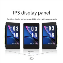 RP2350 2-Zoll-LCD-Entwicklungsboard mit kapazitivem Touchscreen (240 x 320 Pixel)