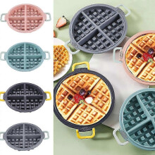Flexible Silicone Waffle & Pastry Moulds for Easy Baking and Quick Cleaning in Your Kitchen
