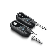 M02 UHF-Funksystem Sender und Empfänger für Gitarre, Violine, Bass, E-Piano, Keyboard und E-Drum