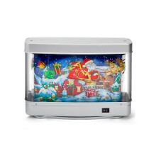 LED-Nachtlicht für Aquarien, dekorative Tischlampe im Weihnachtsstil für Zuhause, Büro und Schlafzim