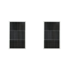 2X 30W Solar Panel 12V Monocrystalline Solar Module IP68 Solar Panel for Motorhome Roofs Camping Boats RV