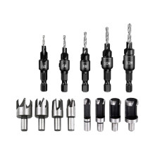 Senkbohrer-Set für Holzbearbeitung, 5-teilig, Senkbohrer-Set, 8-teilig, Senkbohrer-Set für Holzbearb