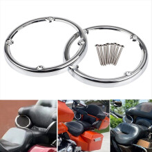 Chrom-Lautsprecherblende hinten für Tour-Pak-Lautsprecher an Harley Electra Street Glide Klasse
