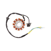 Zündspule 12-polig, Statorspule, Zündstator für GY6 125 cm³ 150 cm³