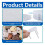 17 Pcs Pond Waterfall Spillway Filter Media, 8 Inch Waterfall Box Filter Pad, Reusable Pond Filter Replacement Mat 1