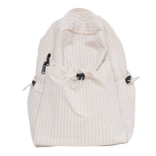 Sac Ă dos Ă carreaux tendance pour ordinateur portable en-Blanc