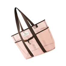 Badetasche mit großem Fassungsvermögen und Griff, leichte-Rosa