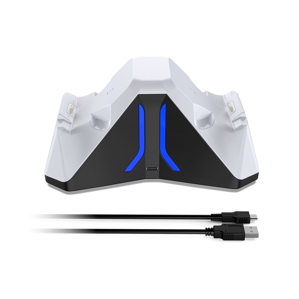 Dobe Dual Charging Station Tp5-0563S For Ps5 Controller With Led Indicators,Type-C Port,Wireless Fast Dock,Accessories 6033198766353
