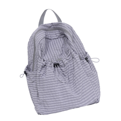 Sac à dos léger pour ordinateur portable, sac à dos en-Gris