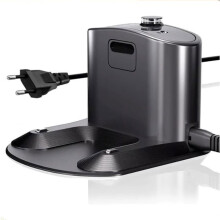 Base de carga para aspiradora robot compatible con Roomba 500 a 900, color negro, accesorio de repuesto.