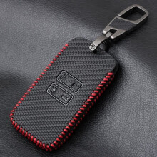 Leather Key Cover Case for Renault Talisman Captur Espace Clio Megane Koleos Scenic 4 2016-2019 Remote Card