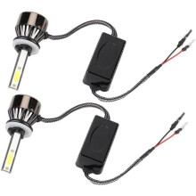 LED Headlight Bulbs 240W 9-32V 24000LM 6000K for Car G7 880 881 White High Brightness
