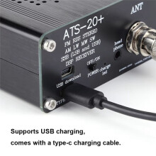 ATS 20 Si4732 Portable Handheld Radio Recorder Full Band Receiver with 0.96 Inch OLED Screen FM AM MW SW SSB LSB USB