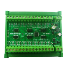 ELETECHSUP Modulo Collettore di Ingresso Analogico di Corrente 22CH 0-20MA/4-20MA A RS485 MODBUS RTU per Sensore di Pressione Termocoppia PT100 K