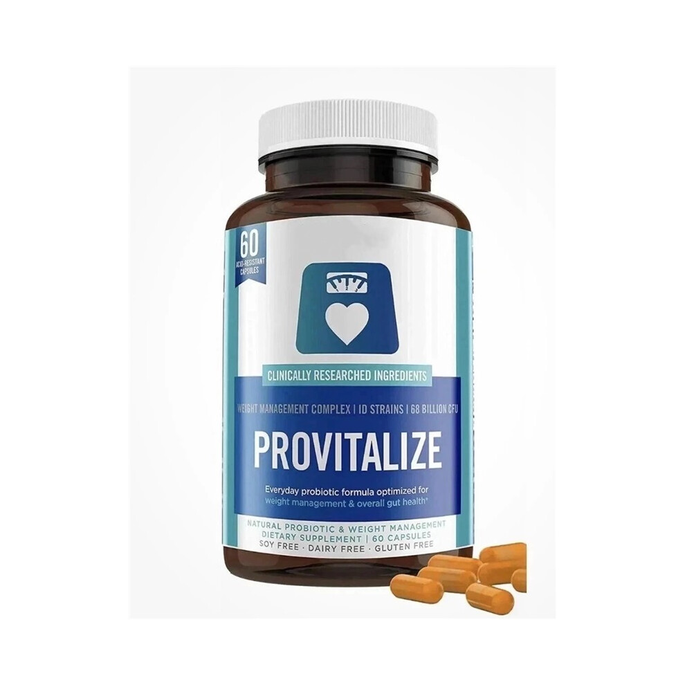(1PC) Womenâs Probiotic Supplement,  Supports Gut Health, Bloating Relief ,60 Capsules
