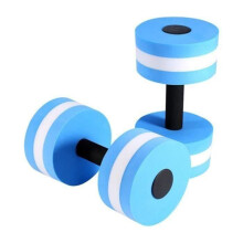 Mancuerna de EVA resistente al agua para aquagym, peso ligero para entrenamientos en la piscina.