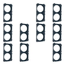 Support de stockage de batterie empilable pour support de-1x2