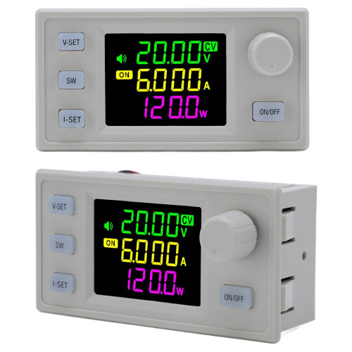 120W Variable DC Power Supply 6-30V Input 0-36V