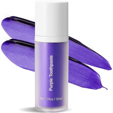 Purple Toothpaste for Teeth Whitening, Teeth Whitening Toothpaste, Tooth Stain
