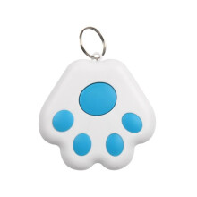 Etichetta di localizzazione Bluetooth per animali domestici, cani, gatti, bagagli, portafogli e bambini, colore azzurro cielo.