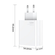 Cavo di ricarica USB C da 120 W bianco compatibile con Xiaomi Mi 10 11 12 Ultra Black Shark 4 4 Pro 5 Pro